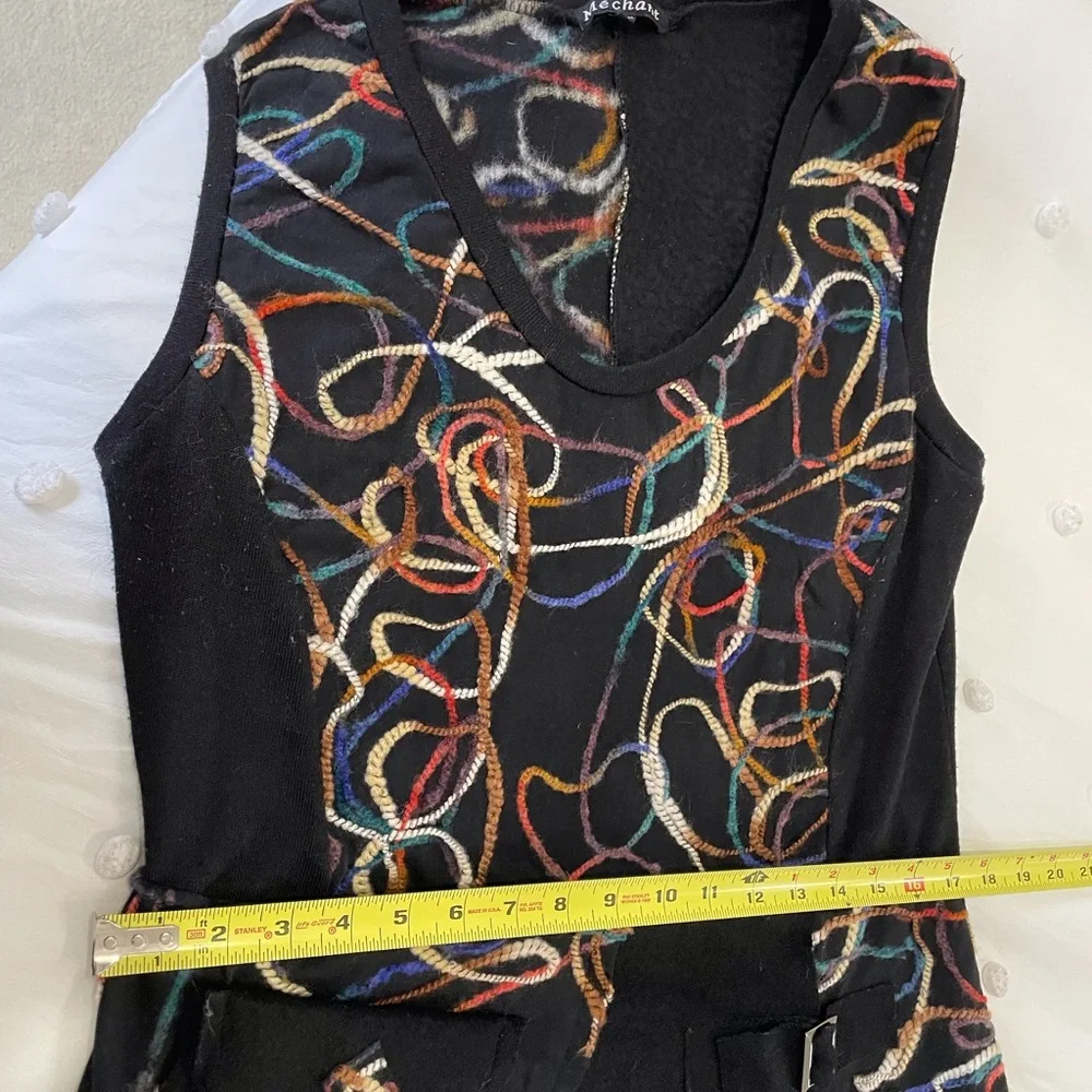 Multicolor Embroidered Mini Dress - Picture 4 of 10